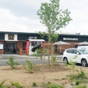 Der neue Bayreuther McDonald's ist fertig. Foto: Marcel Fuchs