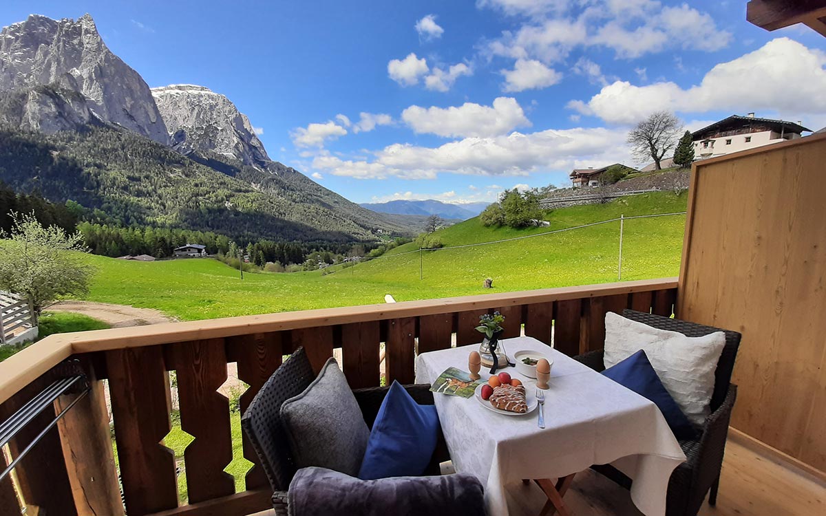 Ferienwohnung mit idyllischer Aussicht in Südtirol ©Hof zu Fall