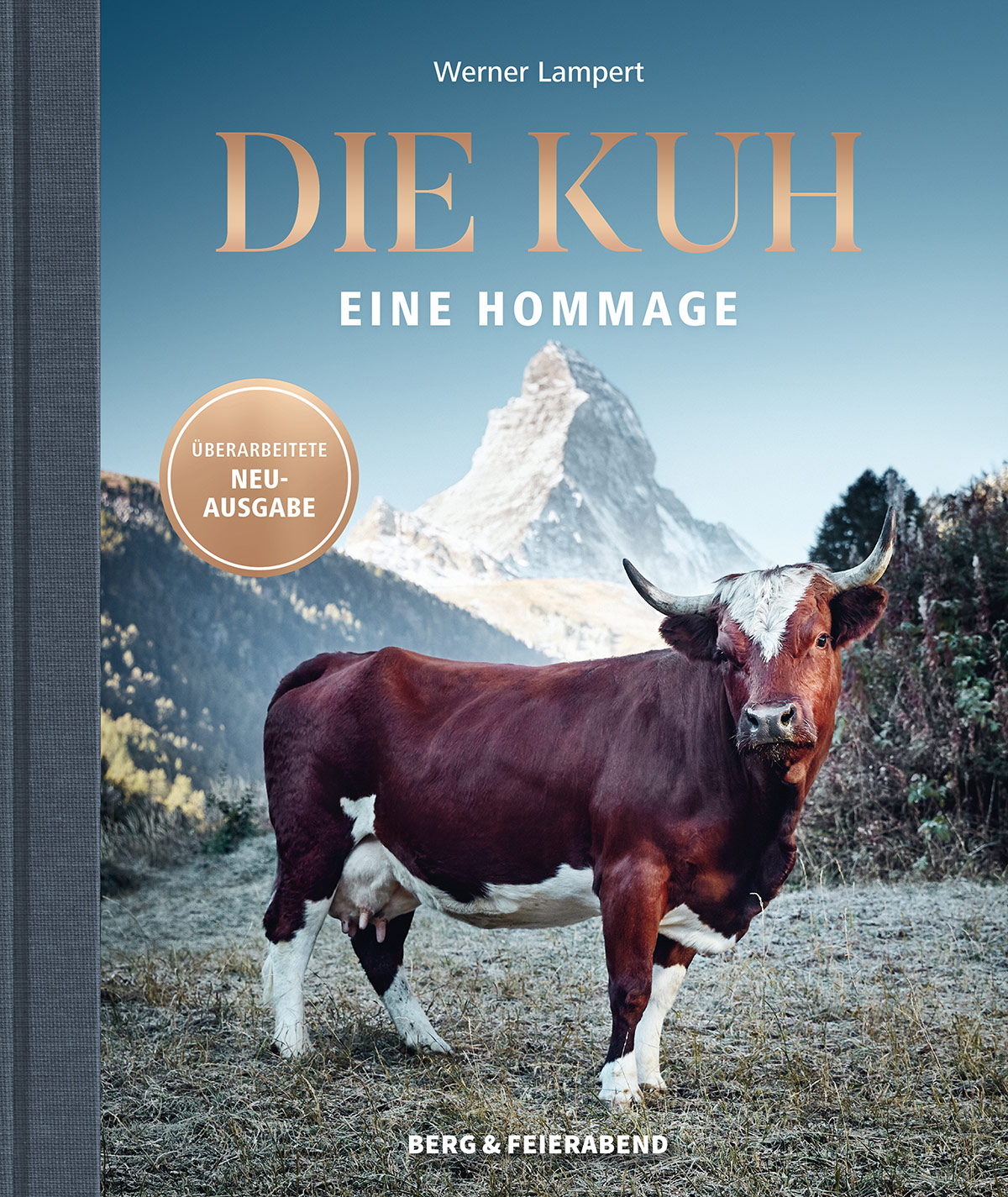 Das neue Buch von Werner Lampert als Hommage an die Kuh ©Ramona Waldner