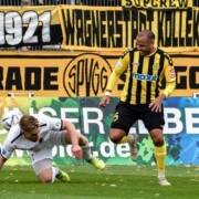 Beim Auswärtsspiel in München erwartet die SpVgg Bayreuth das genaue Gegenteil der schwarz-gelben Fankulisse. Archivfoto: Dirk E. Ellmer
