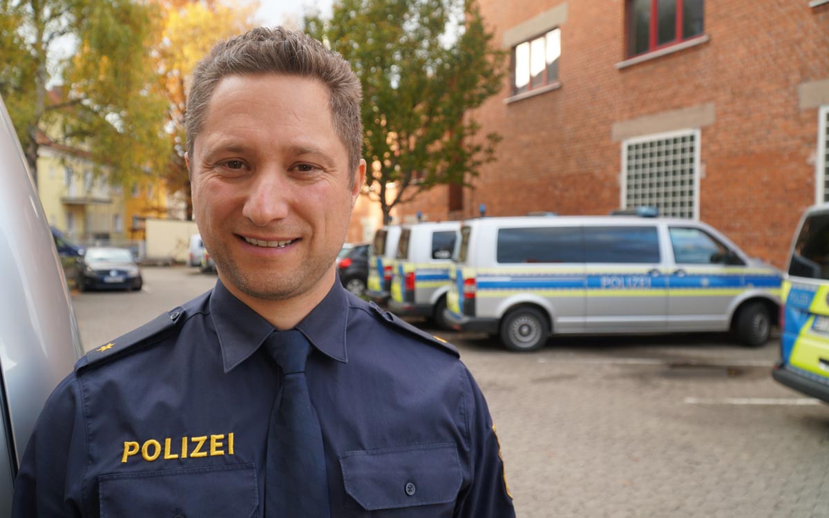 Polizeirat Martin Prechtl ist für die großen Einsätze in Bayreuth zuständig. Foto: Johannes Pittroff