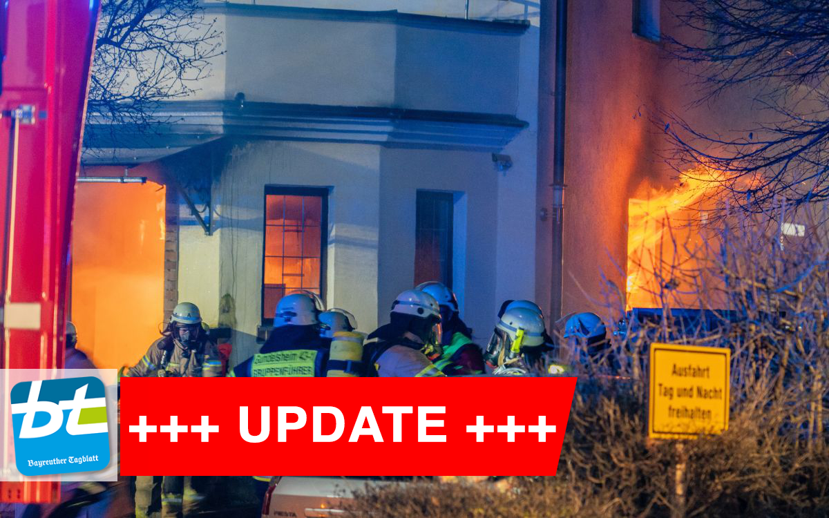 In Oberfranken geriet eine Asylunterkunft am Sonntagabend in Brand. Foto: News5/Merzbach