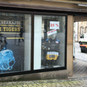 Die Geschäftsstelle der Bayreuth Tigers in der Opernstraße ist geschlossen. Foto: Benedikt Günther
