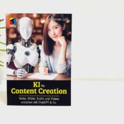 Das Buch zur Content Creation mit KI vom mitp-Verlag © mitp.de