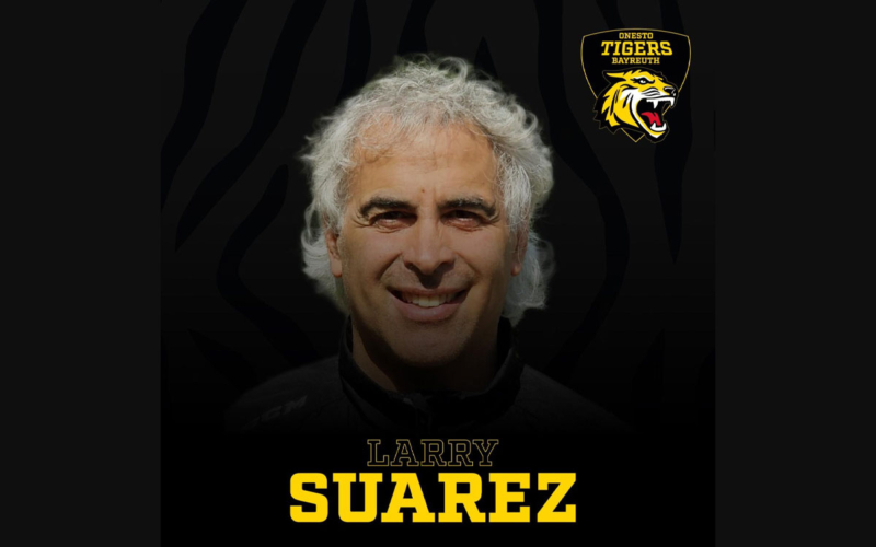 Larry Suarez wird neuer Trainer und sportlicher Leiter bei den Tigers Bayreuth, Quelle: Tigers Bayreuth