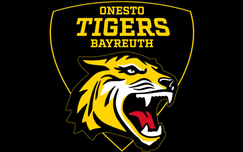 Mit der Übernahme von Onesto haben sich die Bayreuth Tigers auch ein neues Logo zugelegt. Foto: onesto Bayreuth Tigers